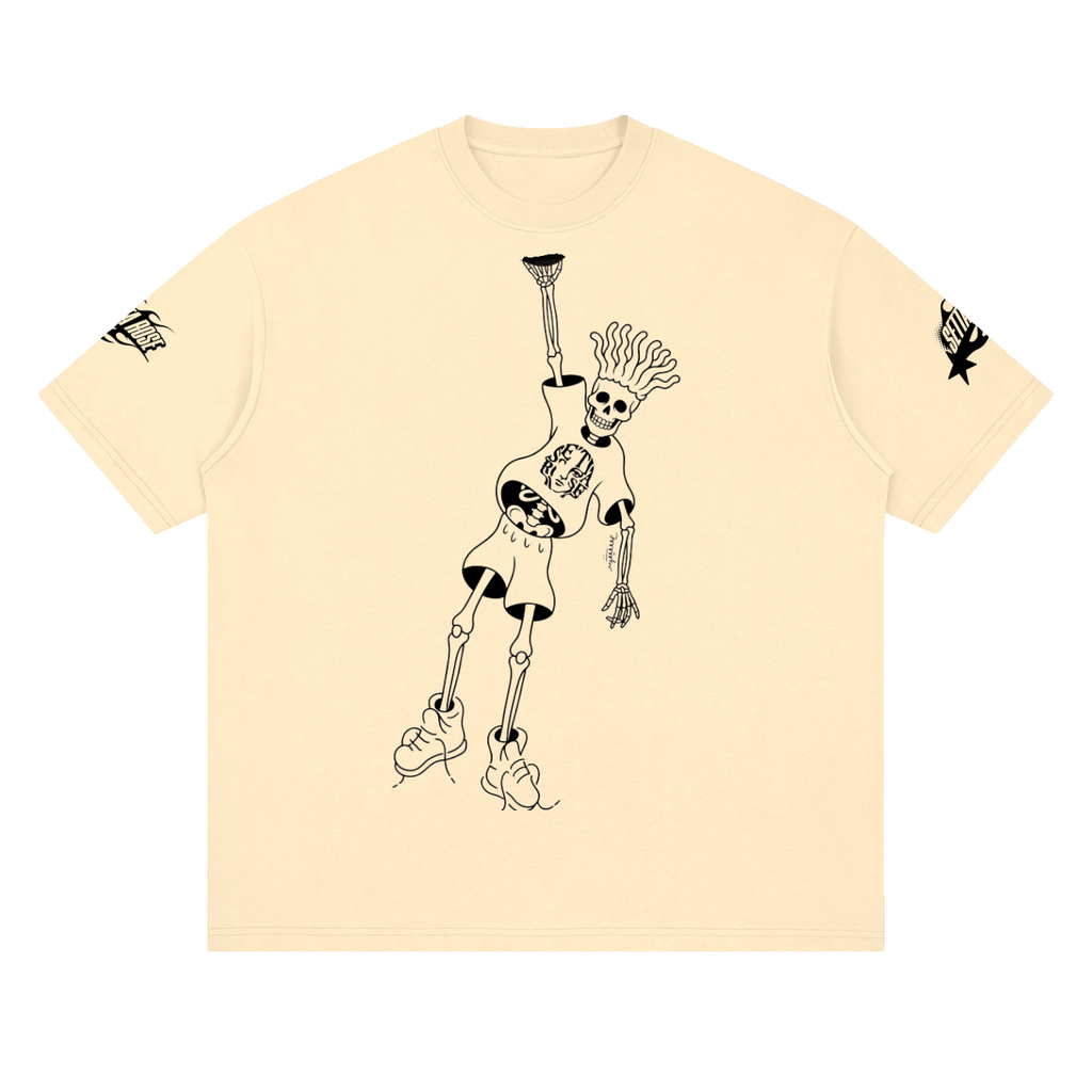 Streetwear Loose Drop Shoulder T-Shirt