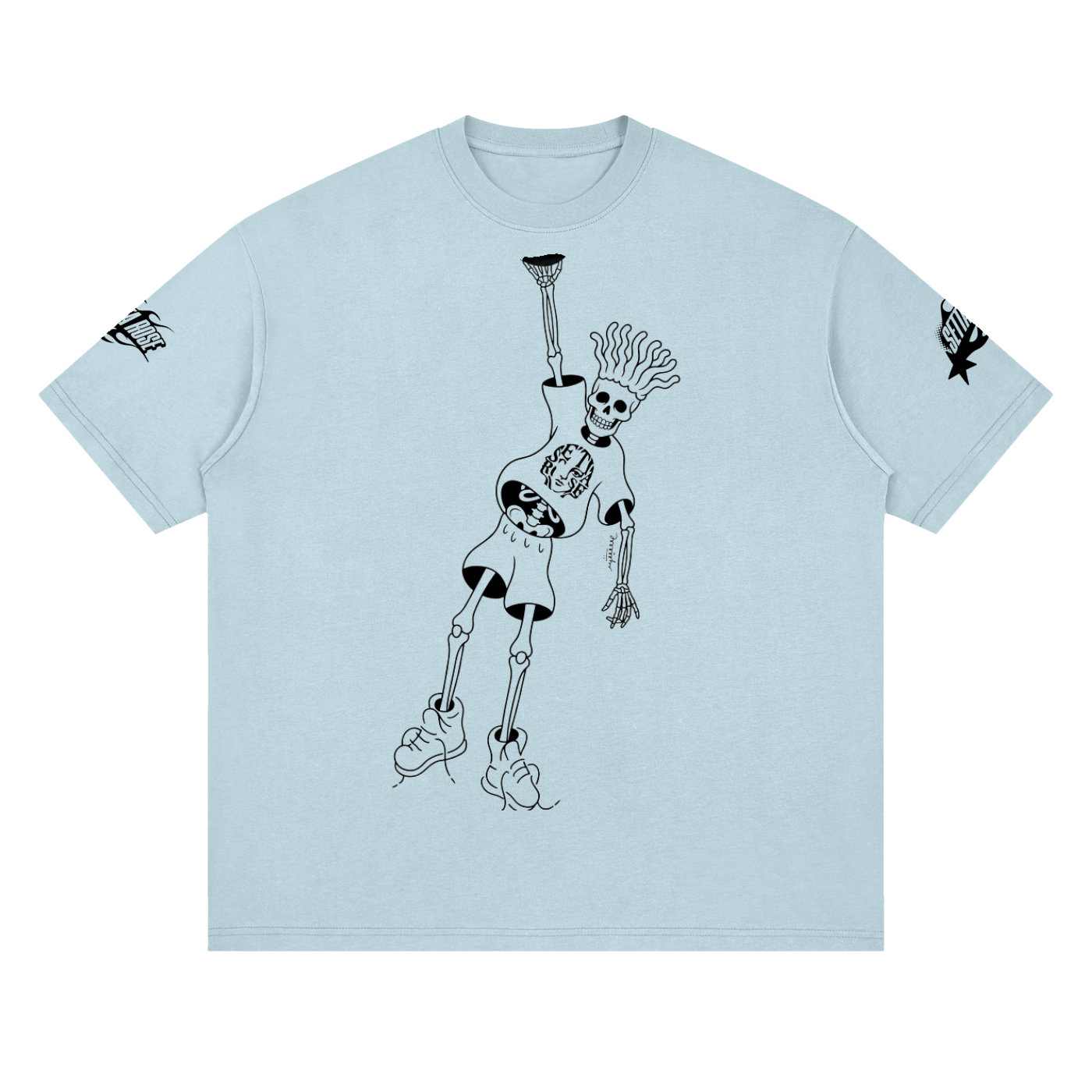 Streetwear Loose Drop Shoulder T-Shirt