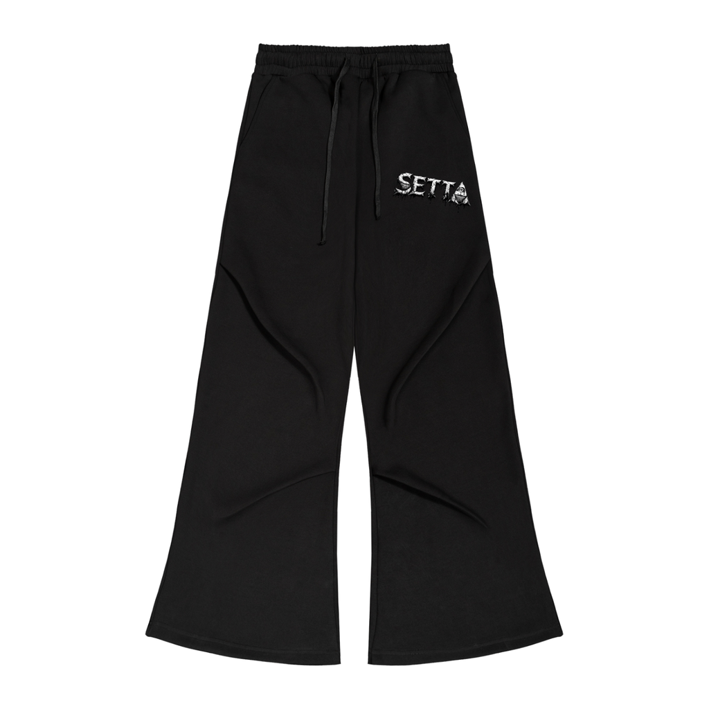 Wide Leg Drawstring Sweatpants