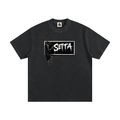 Heavyweight Vintage Washed Frayed T-Shirt