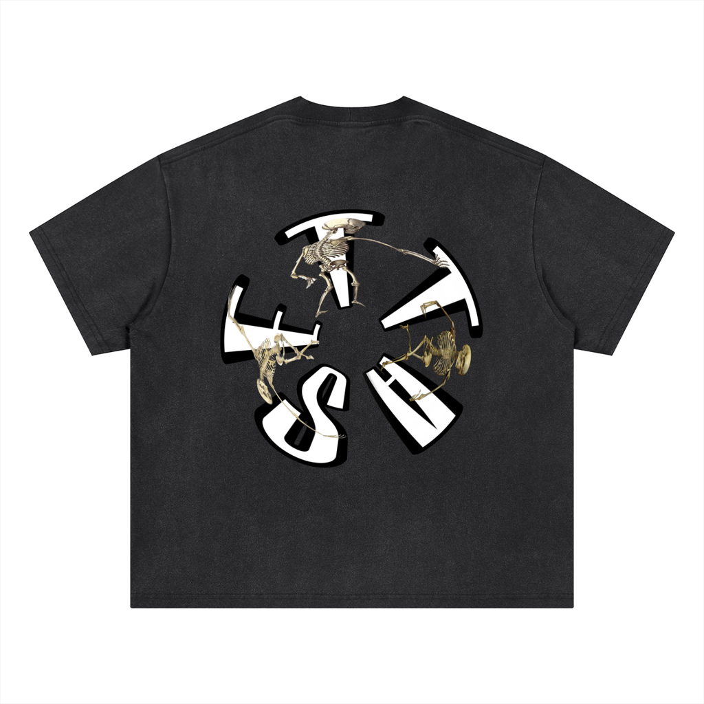 Unisex Vintage Wash Boxy T-Shirt